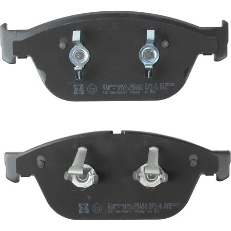 Zimmermann Brake Pad Set, 251602002 251602002